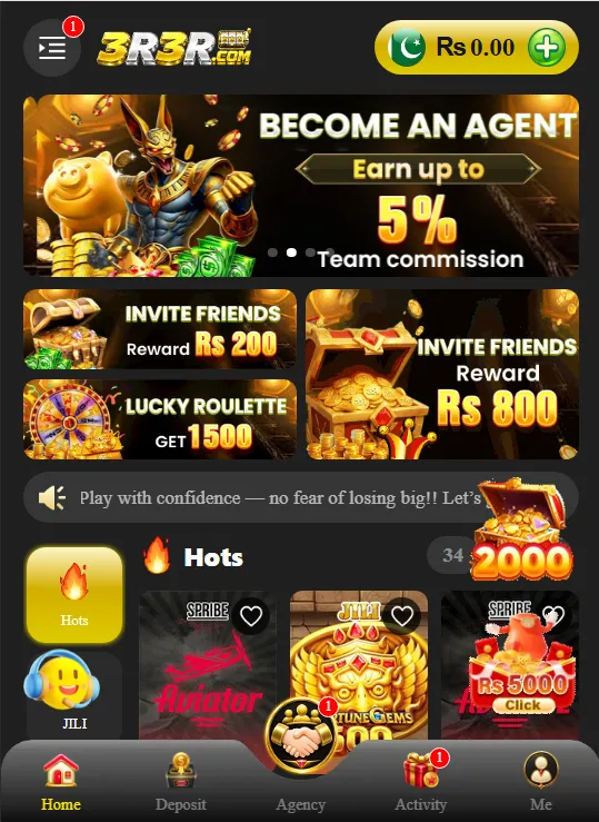 3R3R Game Home Page
